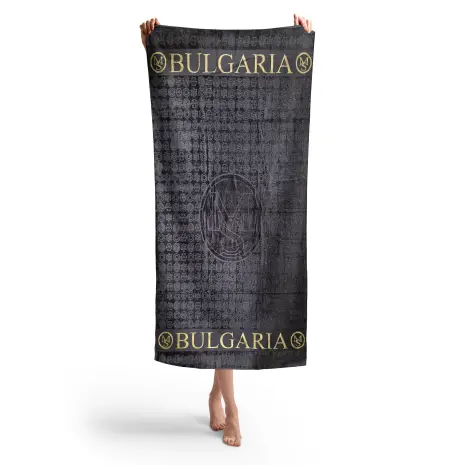 Prosop de plajă MS – Gri inchis