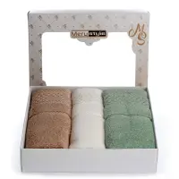 Set de 3 prosoape din microbumbac intr-o cutie - 2 - 1045 | Set de 3 prosoape din microbumbac intr-o cutie - 2 - 1045