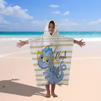 Poncho terry pentru copii – Dragon - Poncho terry pentru copii – Dragon
