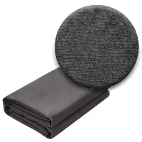 Cearșaf cu Elastic - BOHO COTTON - Gri inchis - 2377 | Cearșaf cu Elastic - BOHO COTTON - Gri inchis - 2377