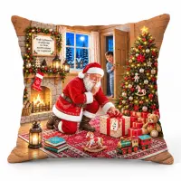 Pernă decorativă „Surpriză de Crăciun” - 4341 | Pernă decorativă „Surpriză de Crăciun” - 4341