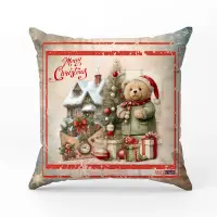 Perna decorativa cu motive de Crăciun 4445 - Perna decorativa cu motive de Crăciun 4445