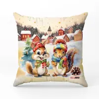 Perna decorativa cu motive de Crăciun 5362 - Perna decorativa cu motive de Crăciun 5362