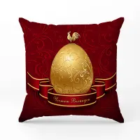 Pernă decorativă cu motive pascale - 5072 - Pernă decorativă cu motive pascale - 5072