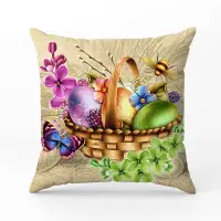 Pernă decorativă cu motive pascale - 5077 - Pernă decorativă cu motive pascale - 5077