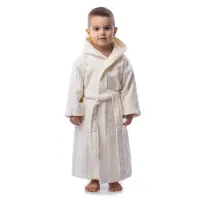 Halat de copii Thread - Crema - Halat de copii Thread - Crema
