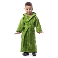 Halat de copii Thread - Verde - Halat de copii Thread - Verde