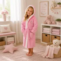 Halat pentru copii Sunny - roz- 5/6 ani - Halat pentru copii Sunny - roz- 5/6 ani