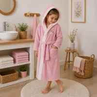 Halat pentru copii Sunny - roz - 7/8 ani - Halat pentru copii Sunny - roz - 7/8 ani