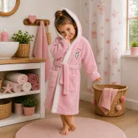 Halat pentru copii Sunny - Roz - 3/4 ani - Halat pentru copii Sunny - Roz - 3/4 ani