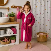 Halat pentru copii Sunny - ciclama - 7/8 ani - Halat pentru copii Sunny - ciclama - 7/8 ani