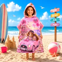 Poncho terry pentru copii - 5595 - Poncho terry pentru copii - 5595