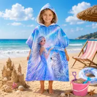 Poncho terry pentru copii - 5604 - Poncho terry pentru copii - 5604