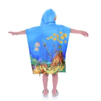 Poncho pentru copii - Rechin - 1357 | Poncho pentru copii - Rechin - 1357