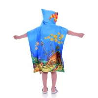 Poncho pentru copii - Rechin - 1358 | Poncho pentru copii - Rechin - 1358