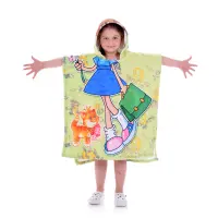 Poncho pentru copii – Mica eleva - Poncho pentru copii – Mica eleva