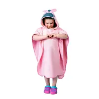 Poncho pentru copii Mary – Zebră - Poncho pentru copii Mary – Zebră