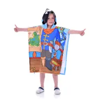 Poncho pentru copii – Pirat de mare - Poncho pentru copii – Pirat de mare
