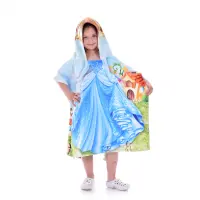 Poncho pentru copii – Zana albastra - 1416 | Poncho pentru copii – Zana albastra - 1416