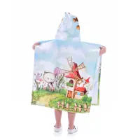 Poncho pentru copii – Zana albastra - 1417 | Poncho pentru copii – Zana albastra - 1417