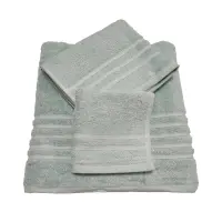 Prosop de baie uni 'VIVA', set de 3 bucăți - verde - Prosop de baie uni 'VIVA', set de 3 bucăți - verde