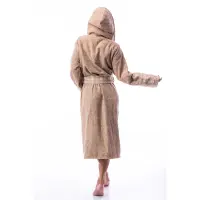 Halat Boucle MS imprimeu - Capucino - dama - 1863 | Halat Boucle MS imprimeu - Capucino - dama - 1863