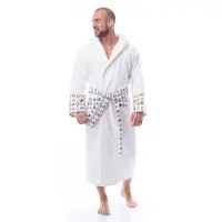Halat Boucle MS imprimeu - Crema - barbaţi - 1871 | Halat Boucle MS imprimeu - Crema - barbaţi - 1871