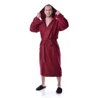 Halat Maer - Bordo - barbaţi - Halat Maer - Bordo - barbaţi