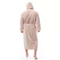 Halat Microbumbac - Capucino - barbaţi - 173 | Halat Microbumbac - Capucino - barbaţi - 173