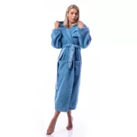 Halat Microbumbac - denim - dama - Halat Microbumbac - denim - dama