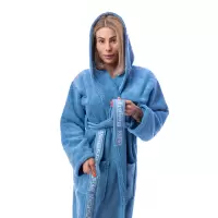 Halat Microbumbac - denim - dama - 224 | Halat Microbumbac - denim - dama - 224