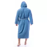 Halat Microbumbac - Denim - barbaţi - 189 | Halat Microbumbac - Denim - barbaţi - 189