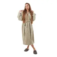 Halat de damă Robe Rips - Verde deschis - 3711 | Halat de damă Robe Rips - Verde deschis - 3711