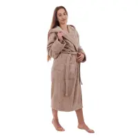 Halat JACQUARD – MS – Bej – damă - 3491 | Halat JACQUARD – MS – Bej – damă - 3491