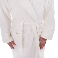 Halat JACQUARD – MS – Crema - barbaţi - 3526 | Halat JACQUARD – MS – Crema - barbaţi - 3526