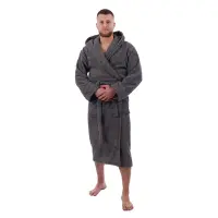 Halat JACQUARD – MS – Gri - barbaţi - Halat JACQUARD – MS – Gri - barbaţi