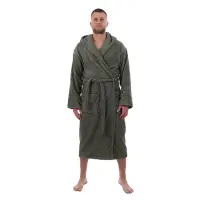 Halat JACQUARD – MS – Verde – barbaţi - 3548 | Halat JACQUARD – MS – Verde – barbaţi - 3548