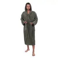 Halat JACQUARD – MS – Verde – barbaţi - Halat JACQUARD – MS – Verde – barbaţi