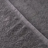 Prosop de baie Jacquard MS - Gri inchis - 3462 | Prosop de baie Jacquard MS - Gri inchis - 3462