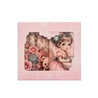 Colecția de prosoape din bumbac „Poveste romantică” – 30x50 cm, în cutie – 5638 - 4147 | Colecția de prosoape din bumbac „Poveste romantică” – 30x50 cm, în cutie – 5638 - 4147