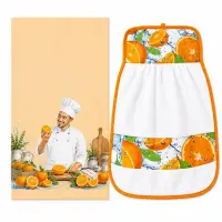 Set de prosoape „Passion Fruits” – Portocale – 30x50 cm – 5643 - 4167 | Set de prosoape „Passion Fruits” – Portocale – 30x50 cm – 5643 - 4167
