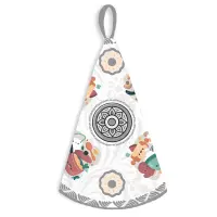 Prosop rotund din frotir 5341 - Prosop rotund din frotir 5341