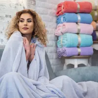 Pătură Căldură Blândă - Gri deschis - Pătură Căldură Blândă - Gri deschis