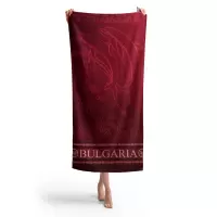 Prosop de plajă Dolphin MS – bordo - Prosop de plajă Dolphin MS – bordo