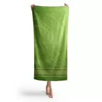 Prosop de plajă Dolphin MS – măr verde - Prosop de plajă Dolphin MS – măr verde