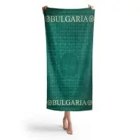 Prosop de plajă MS – verde - Prosop de plajă MS – verde