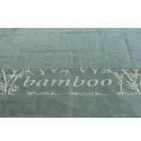 Prosop de plajă cu desen de bambus – verde chachi - 1772 | Prosop de plajă cu desen de bambus – verde chachi - 1772