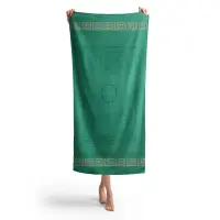 Prosop de plaja cu motiv – Menta - Prosop de plaja cu motiv – Menta