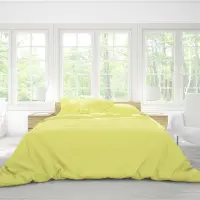 SET DORMITOR RANFORCE UNICOLOR - Galben-Verde - 2199 | SET DORMITOR RANFORCE UNICOLOR - Galben-Verde - 2199