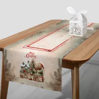 Traversă de masă cu motive de Crăciun - 4443 - Traversă de masă cu motive de Crăciun - 4443